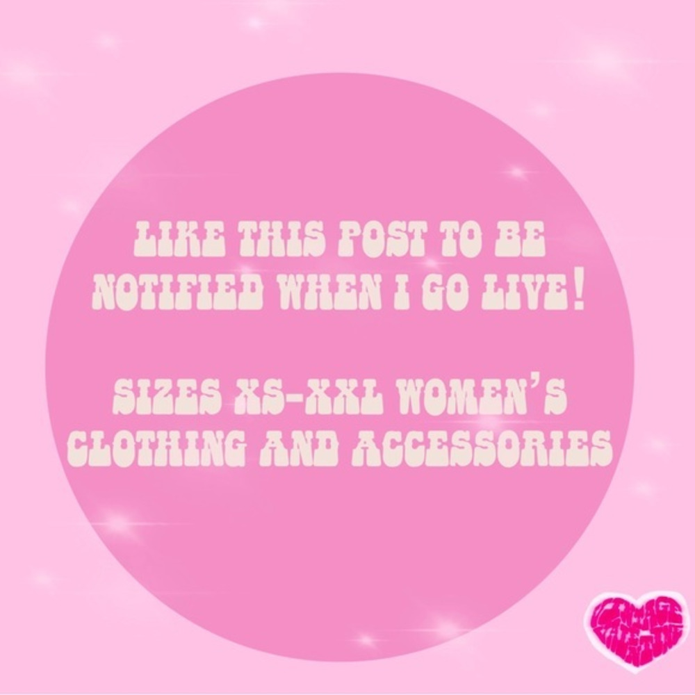 Like this post to be notified when I’m live!‎